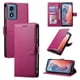 thumbnail image 1 of Funda para FOXDOCK Motorola Moto G Play 2024 4G– Cuero Premium, 3 ranuras para tarjetas, Protección contra impactos, 1 of 5