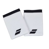 Muñequera Babolat Jumbo Blanco/Negro X2 Tenis/Padel