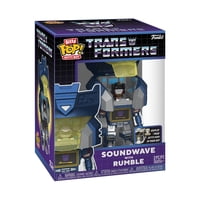 Figura De Colección Funko Pop! Bitty Bots Transformers Soundwave