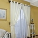 thumbnail image 4 of Set de Cortinas Rústica Con Argollas 8 Piezas Crudo, 4 of 4