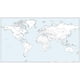 thumbnail image 1 of Mapa Mundial Para Colorear Detallado Grande 70 49 X 41 28 Cm, 1 of 3
