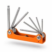 Juego De 8 Llaves Torx Tipo Navaja Truper Torx-8