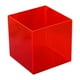 thumbnail image 3 of Vitrina De Almacenamiento Transparente, Organizador De Cubos, Contenedor De Almacenamiento, Soporte De Exhibición Para Muñeca, Color Rojo, 3 of 3