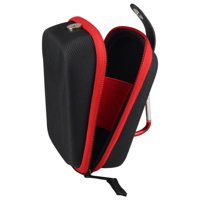 Ioensy - Funda De Transporte Para Telémetro Protector Ligero Carcasa Dura Universal Compacta Negro Rojo