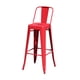 thumbnail image 1 of Pack 2 Pisos de Bar con Respaldo Tolix Rojo 43x43x102 Cm, 1 of 5
