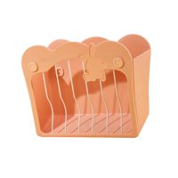 Ioensy - Alimentador De Heno Para Conejos, Soporte De Heno Para Conejos, Almacenamiento Menos Desperdiciado, Comedero De Heno Para Cobayas, Rosa