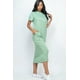 thumbnail image 1 of Vestido Estilo Camiseta Con Bolsillos Laterales, 1 of 2