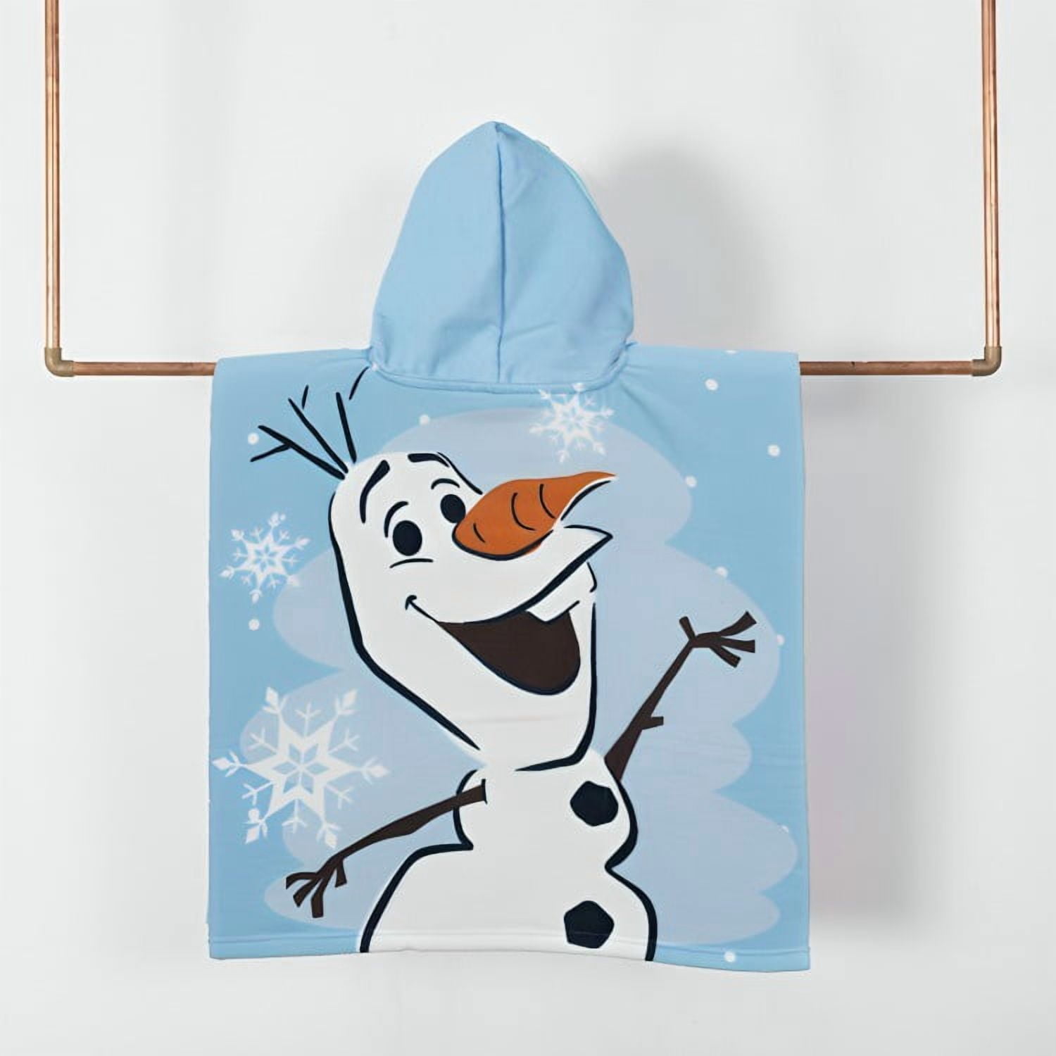 Mashini - Toalla De Playa Con Capucha Frozen Copos