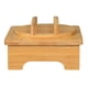 thumbnail image 1 of Almohadillas Calientes De Madera Salvamanteles Mantel De Madera Para Cocina Bibimbap Coreano Platos Calientes, 1 of 3