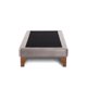 thumbnail image 1 of Base Cama Europea Zen Cuero Gris 1.5 Plazas, 1 of 3