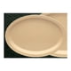 thumbnail image 1 of Plato Yanco Nessico NS-512T ovalado de melamina, 29,21 x 20,32 cm, color tostado, 1 of 1