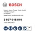 thumbnail image 4 of Par de cuchillas para cortadoras de gomaespuma Bosch 2607018010, 4 of 4
