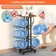 thumbnail image 5 of Soporte para garrafones de agua Dataroad Selead de 3 niveles plegable para 6 botellas, 5 of 6