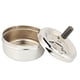 thumbnail image 5 of Cenicero redondo de metal con base abatible para fumar, ideal para el hogar, la oficina y el bar (L), 5 of 7