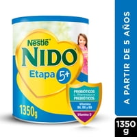 Leche En Polvo Semidescremada Etapa 5+ Tarro 1350 G Nido