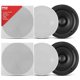 thumbnail image 1 of Bocinas de techo y pared Pyle PDIC106 de 10" 300 W a ras, 1 of 8
