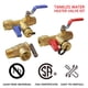 thumbnail image 2 of Kit de válvulas de servicio para calentadores de agua sin tanque Xiny Tool de 3/4 pulgadas, 2 of 6