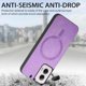 thumbnail image 2 of Magnetic Slim Case for Motorola Moto G Play 2024 5G with Camera Guard & Anti-Scratch Back Purple, 2 of 5