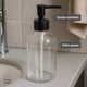 thumbnail image 2 of Dispensador Jabón Vidrio Transparente 450 ml Home Logics 1 un, 2 of 3