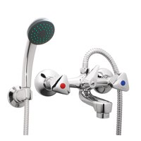 Pmb - Combinación Tina Ducha Miami Cromo