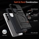 thumbnail image 5 of Para Samsung Galaxy S26 Ultra 5G Funda de Teléfono con Soporte de Anillo para Dedo y Pata de Apoyo, Ranuras para Tarjetas, Resistente a Golpes de Alta Resistencia, Protectora Resistente Que Funciona, 5 of 7
