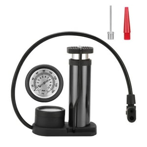 Frc - Bombin De Pie Inflador Portatil Para Bicicleta, Moto, Balon + Agujas