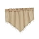 thumbnail image 1 of Cenefa Triangular Para Tratamiento De Ventanas, Cortina Para Cocina, Cafetería, Sótano, Color Beige, 1 of 5