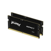 Memoria Kingston Fury Impact Cl38 Ddr5 De 32 Gb (2 X 16 Gb), 6400 Mt/S