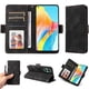 thumbnail image 1 of Carcasa FOXDOCK OPPO A78 4G de cuero PU, diseño acolchado clásico, protección contra caídas y rayones, 1 of 5