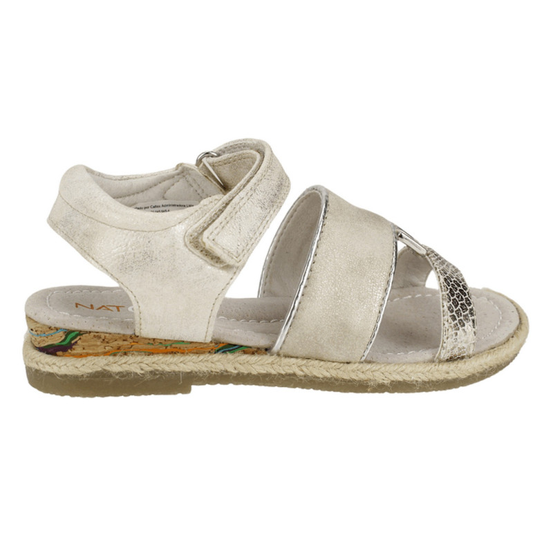 Sandalia Nat Geo Kids Reptil Dorada