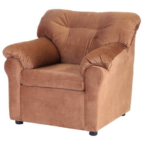 Muebles Altiro - Sofá Mateo 1 Cuerpo - Tela Felpa Tostado