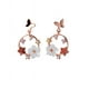 thumbnail image 1 of Aros Fairytale Plata Fina Ley S925 Chapados En Oro Rosa 18kl, 1 of 3