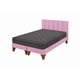 thumbnail image 1 of Cama Europea Somnia 2 Plazas + Respaldo Tubular Madera Lino, 1 of 6