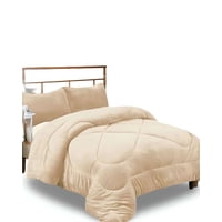 Genérico - Cobertor De Invierno Unicolor Plush Con Chiporro Plaza Y Media S53