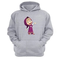 Genérico - Polerón Canguro Macha Gris Claro Talla Xs Unisex