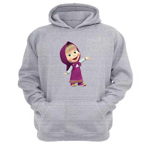 Genérico - Polerón Canguro Macha Gris Claro Talla Xs Unisex