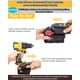 thumbnail image 3 of Adaptador de batería MAKBOS para Milwaukee a DeWalt 18 V/20 V, 3 of 7