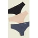 thumbnail image 2 of Tanga Calvin Klein Invisibles para mujer, paquete de 3, talla M, 2 of 6