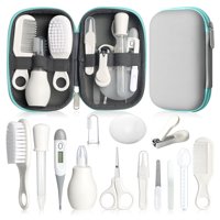 Kit De Cuidado De Bebés Wxa 14 En 1, Set De Cuidado De Seguridad Para Bebés (Gris Y Blanco)