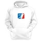 thumbnail image 1 of Polerón Canguro Handball Blanco Talla S Unisex, 1 of 3