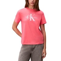 Camiseta Calvin Klein Con Cuello Redondo Y Logotipo Con Monograma Para Mujer