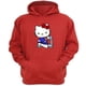 thumbnail image 1 of Polerón Canguro Gatita Kitty Rojo Talla Xs Unisex, 1 of 3