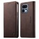 thumbnail image 1 of Funda Billetera de Cuero para [Realme 16 Pro], Bloqueo RFID, Tarjetas y Soporte Café, 1 of 5