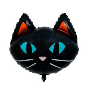 Globo Foil Gato 62X65 Cm Halloween Big Party