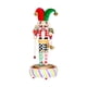 thumbnail image 1 of Cascanueces De Payaso Bailarín Coleccionable Para Centro De Mesa De Chimenea De Halloween, 1 of 5