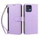 thumbnail image 1 of Funda Tipo Billetera para Motorola Moto Edge plus 2023 con Soporte y Bolsillo con Cierre Morado, 1 of 1
