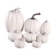thumbnail image 4 of Juego De Calabazas Artificiales De 8 Piezas, Suministros Festivos Para Fiestas, Duraderos Para El Hogar, Cocina, Blanco, 4 of 5