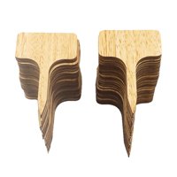 Ioensy - Etiquetas De Madera Para Plantas, Etiquetas Para Letreros De Plantas, Marcadores De Flores Para Semillas De Flores En Maceta