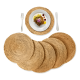 thumbnail image 1 of Set 6 individuales mantel fibra natural yute 35 CM 6 pack, 1 of 3