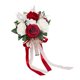 thumbnail image 2 of Adorno De Ramo De Novia Con Rosas Artificiales Para Ceremonias De Boda Al Aire Libre, 2 of 5
